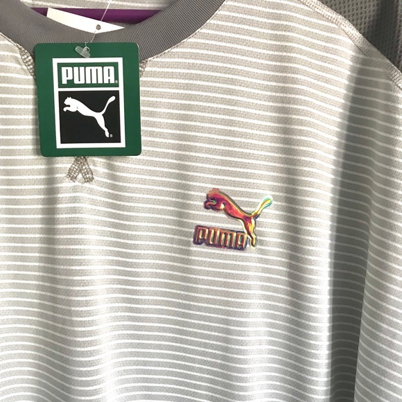 PUMA Mens exercise shirt Dry Cell NWT Embroidered - Picture 2 of 8